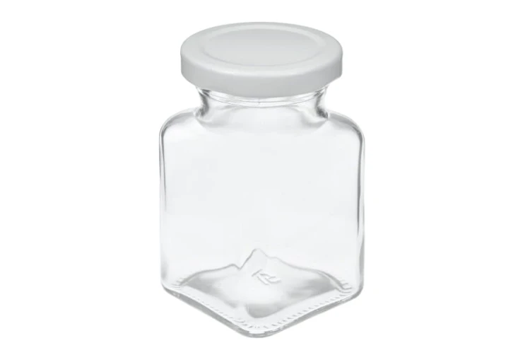 słoik kwadratowy 150 ml biała nakrętka - small.jpg