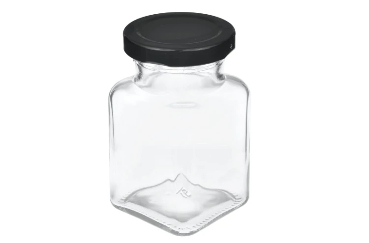 słoik kwadratowy 150 ml czarna nakrętka - small.jpg
